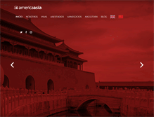 Tablet Screenshot of americaasia.org